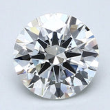 2 Carat Round Cut Natural Diamond - H VS1 - 2.0ct - EX Cut Grade