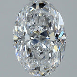 2 Carat Oval Cut Natural Diamond - D VS2 - 2.01ct - VG Cut Grade - Diamonds By Rothschild