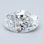 2 Carat Oval Cut Natural Diamond - D VS2 - 2.21ct - VG Cut Grade - Diamonds By Rothschild