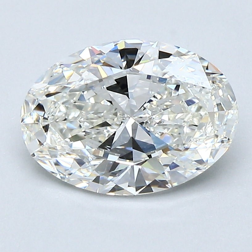 2 Carat Oval Cut Natural Diamond - H VS2 - 1.8ct - EX Cut Grade - Diamonds By Rothschild