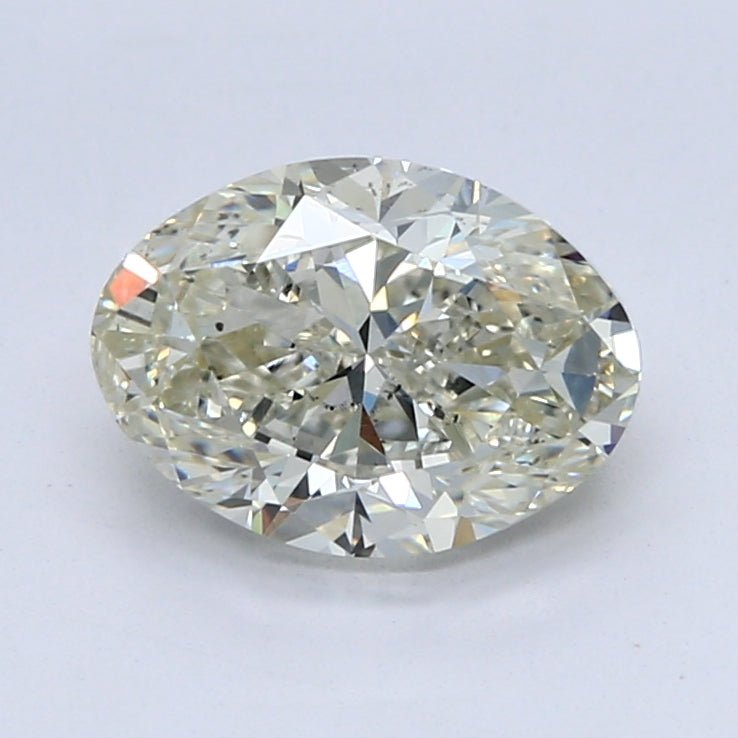 2 Carat Oval Cut Natural Diamond - K SI1 - 1.9ct - VG Cut Grade - Diamonds By Rothschild