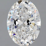 2 Carat OVAL - Natural Diamond - 1.8 - D - SI2 - VG - VG - Diamonds By Rothschild