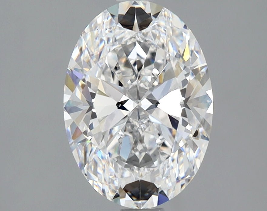 2 Carat Oval - Natural Diamond - 1.8 - D - VS1 - EX - EX - Diamonds By Rothschild