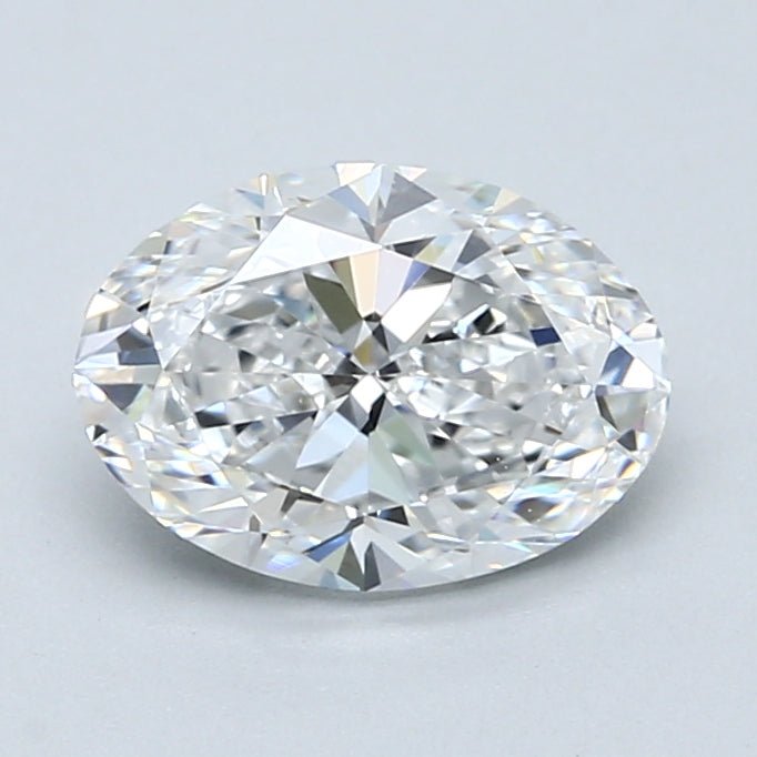 2 Carat Oval - Natural Diamond - 1.8 - D - VS1 - EX - EX - EX - Diamonds By Rothschild