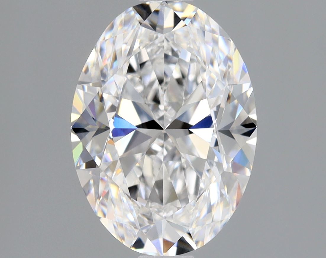 2 Carat Oval - Natural Diamond - 1.8 - D - VVS2 - EX - VG - Diamonds By Rothschild