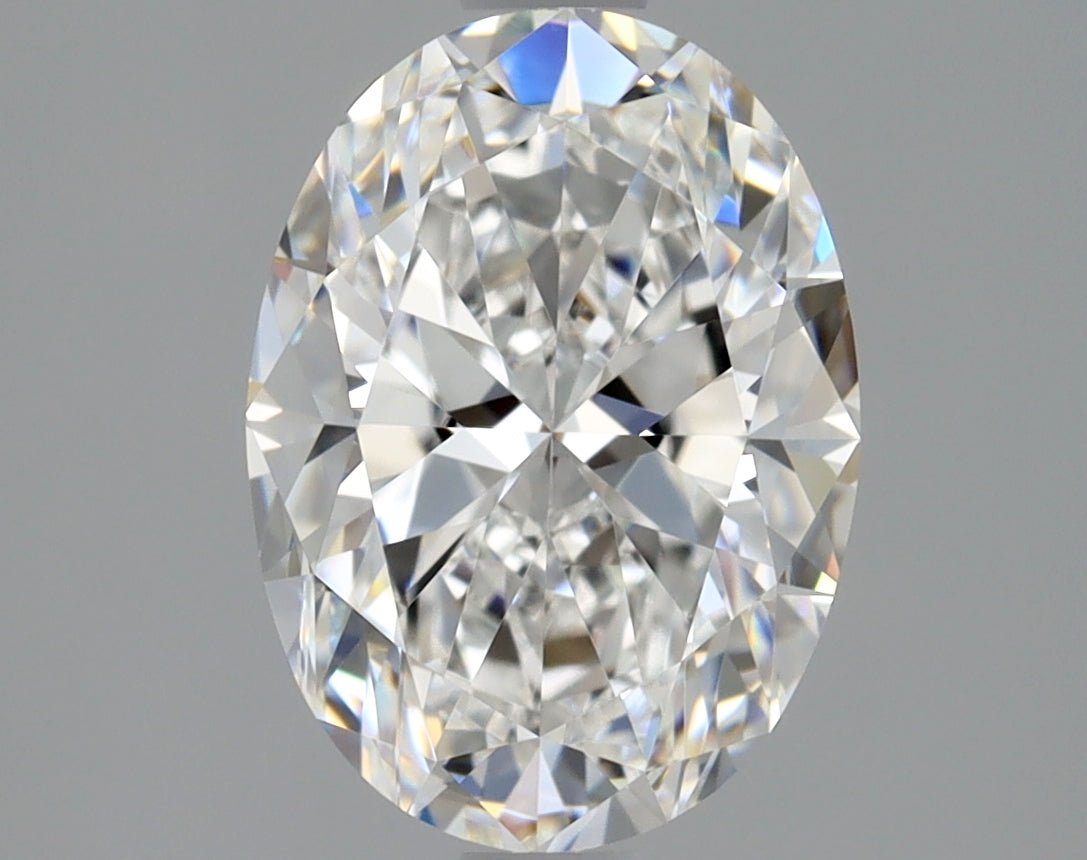 2 Carat Oval - Natural Diamond - 1.8 - E - VVS1 - VG - EX - EX - Diamonds By Rothschild