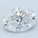 2 Carat Oval - Natural Diamond - 1.8 - F - SI2 - EX - VG - Diamonds By Rothschild