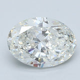 2 Carat Oval - Natural Diamond - 1.8 - G - SI1 - VG - EX - EX - Diamonds By Rothschild