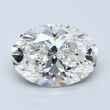 2 Carat Oval - Natural Diamond - 1.8 - H - SI1 - VG - EX - EX - Diamonds By Rothschild