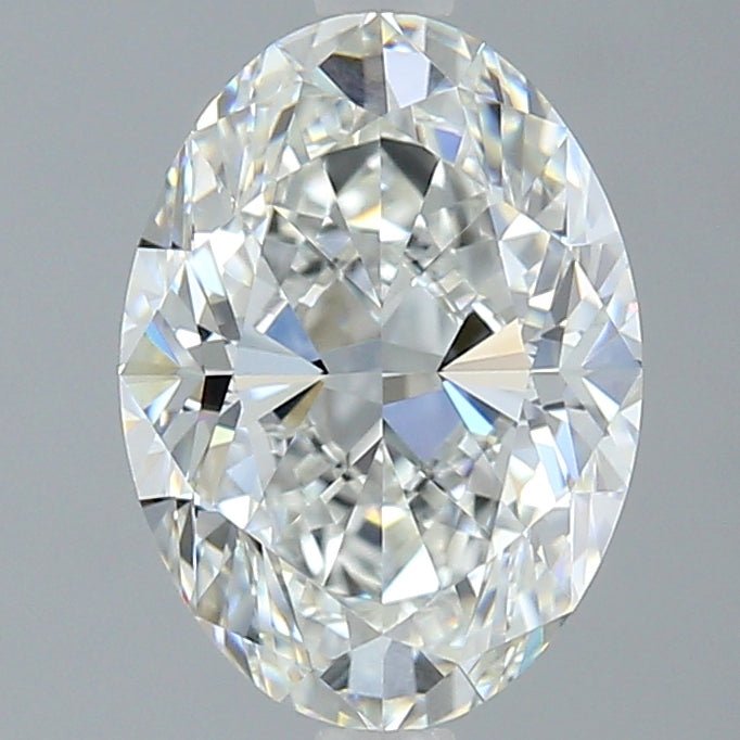 2 Carat Oval - Natural Diamond - 1.8 - H - VVS2 - VG - EX - EX - Diamonds By Rothschild