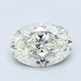 2 Carat Oval - Natural Diamond - 1.8 - I - SI1 - EX - EX - Diamonds By Rothschild