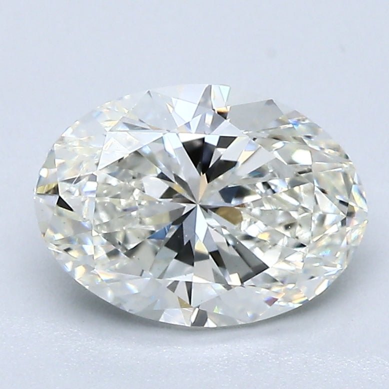 2 Carat Oval - Natural Diamond - 1.8 - I - Very Slightly Included - VG - EX - EX - Diamonds By Rothschild