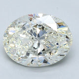 2 Carat Oval - Natural Diamond - 1.8 - J - VVS2 - VG - EX - EX - Diamonds By Rothschild