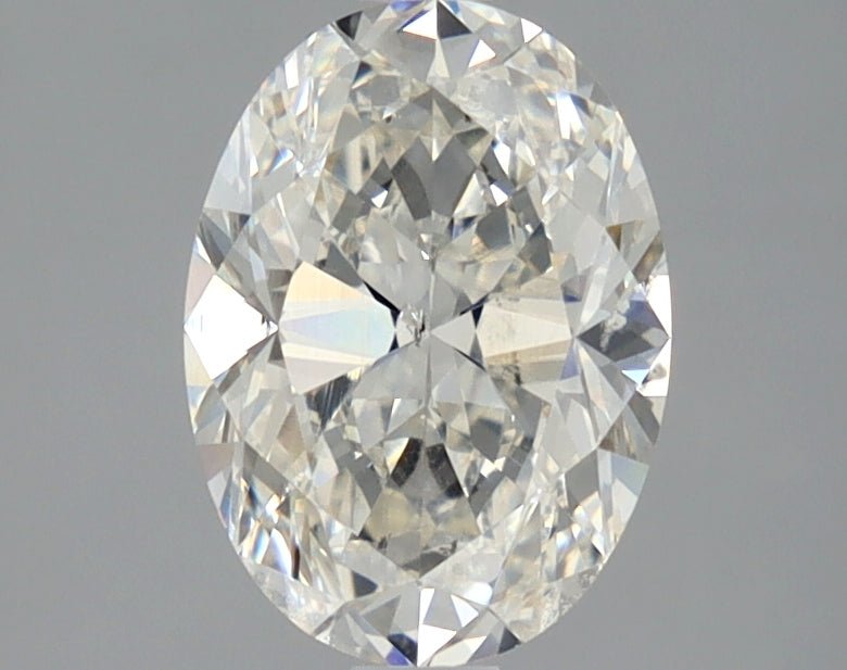 2 Carat OVAL - Natural Diamond - 1.81 - H - SI1 - EX - EX - Diamonds By Rothschild