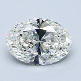 2 Carat Oval - Natural Diamond - 1.81 - H - SI1 - VG - EX - VG - Diamonds By Rothschild