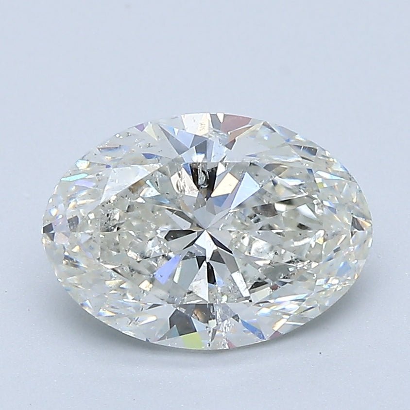 2 Carat Oval - Natural Diamond - 1.81 - H - SI2 - EX - EX - EX - Diamonds By Rothschild