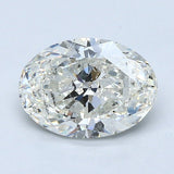 2 Carat Oval - Natural Diamond - 1.81 - I - SI2 - VG - EX - EX - Diamonds By Rothschild