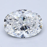 2 Carat Oval - Natural Diamond - 1.82 - E - VS1 - VG - EX - VG - Diamonds By Rothschild