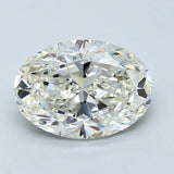 2 Carat Oval - Natural Diamond - 1.82 - J - SI1 - VG - EX - EX - Diamonds By Rothschild