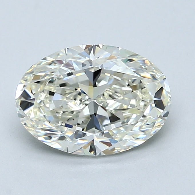 2 Carat Oval - Natural Diamond - 1.82 - J - SI1 - VG - EX - EX - Diamonds By Rothschild
