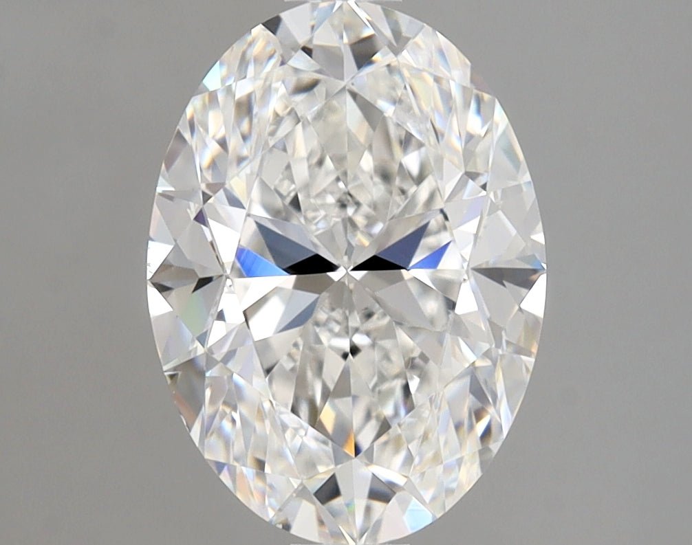 2 Carat Oval - Natural Diamond - 1.9 - E - VS1 - VG - EX - EX - Diamonds By Rothschild