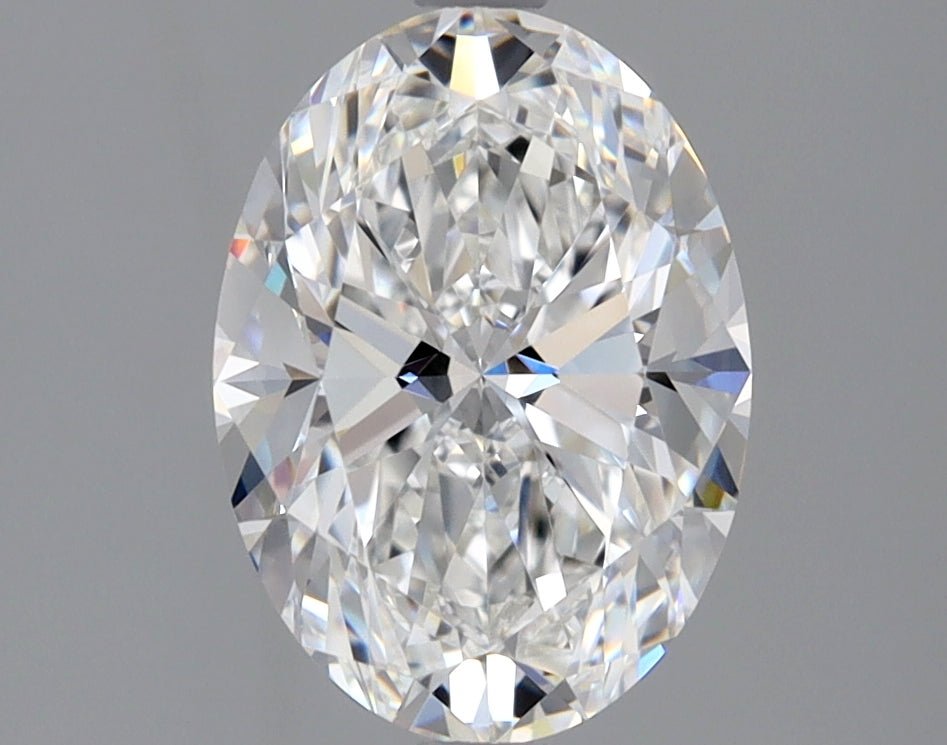 2 Carat Oval - Natural Diamond - 1.9 - E - VVS2 - VG - EX - EX - Diamonds By Rothschild