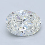 2 Carat Oval - Natural Diamond - 1.9 - H - SI2 - EX - EX - Diamonds By Rothschild