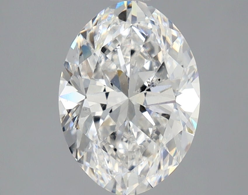 2 Carat OVAL - Natural Diamond - 2 - D - SI1 - EX - VG - Diamonds By Rothschild
