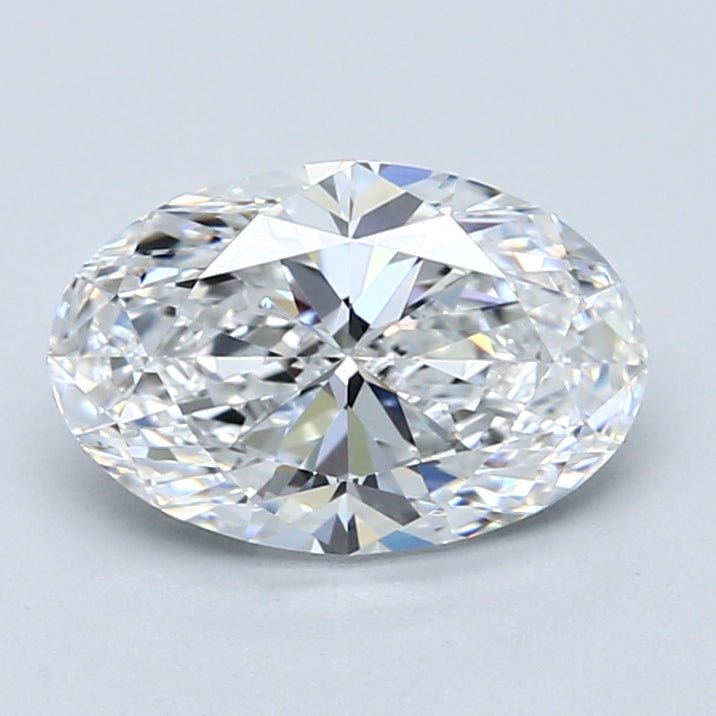 2 Carat Oval - Natural Diamond - 2 - D - VS2 - VG - EX - VG - Diamonds By Rothschild