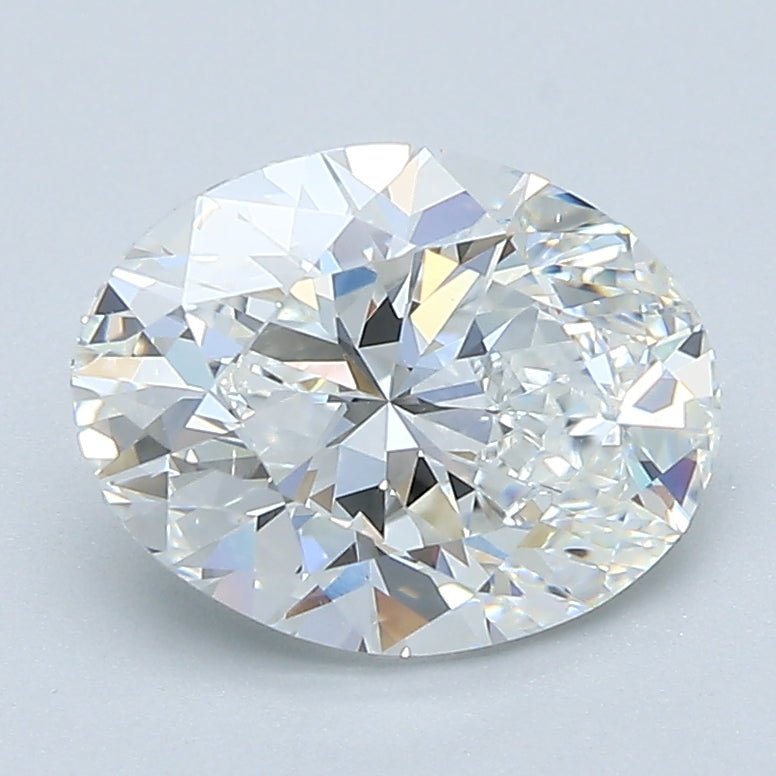2 Carat Oval - Natural Diamond - 2 - F - VS2 - VG - EX - EX - Diamonds By Rothschild