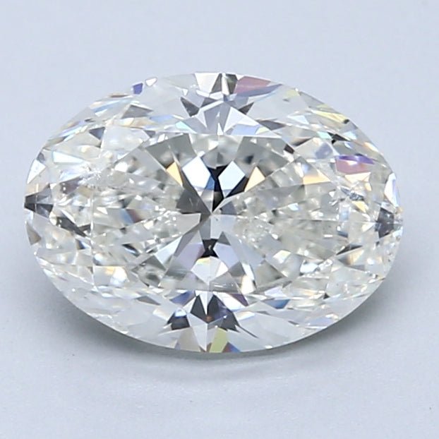 2 Carat Oval - Natural Diamond - 2 - I - SI2 - VG - EX - EX - Diamonds By Rothschild