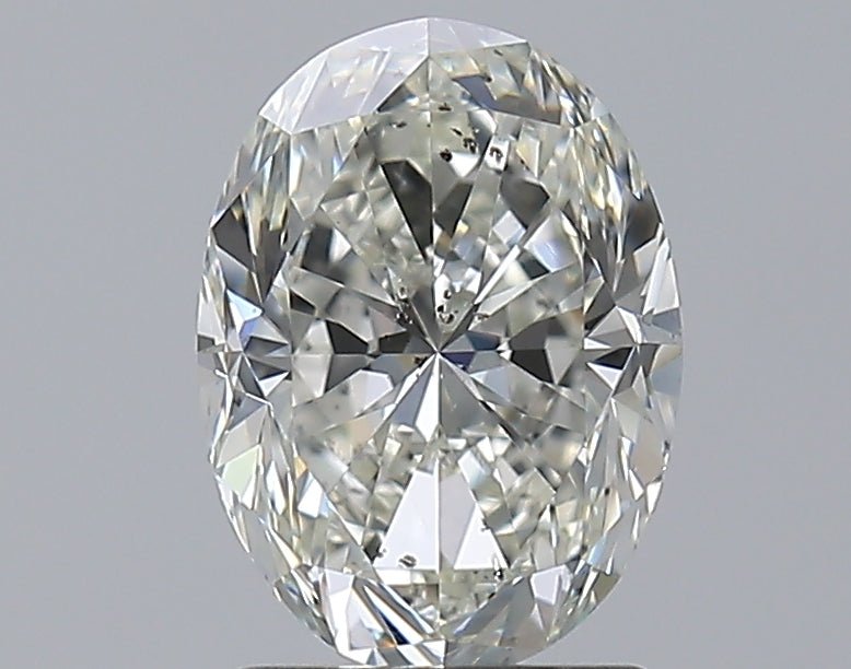 2 Carat Oval - Natural Diamond - 2 - J - SI2 - VG - EX - EX - Diamonds By Rothschild