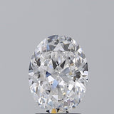2 Carat Oval - Natural Diamond - 2.01 - D - SI1 - VG - EX - EX - Diamonds By Rothschild