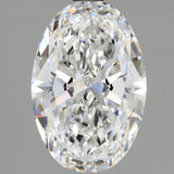 2 Carat Oval - Natural Diamond - 2.01 - D - VS1 - EX - EX - Diamonds By Rothschild