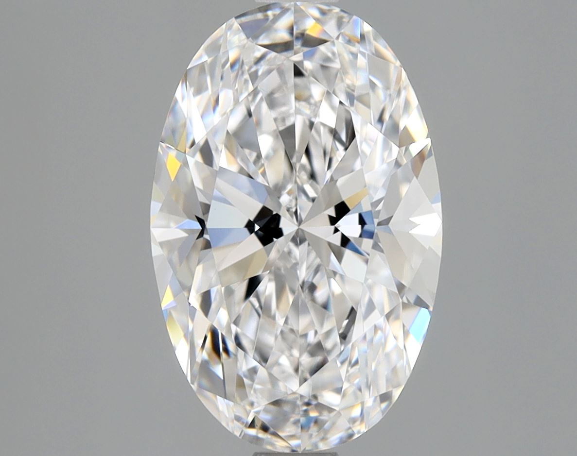 2 Carat Oval - Natural Diamond - 2.01 - D - VS1 - VG - EX - EX - Diamonds By Rothschild
