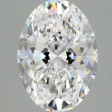 2 Carat Oval - Natural Diamond - 2.01 - D - VS2 - EX - EX - Diamonds By Rothschild