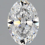 2 Carat OVAL - Natural Diamond - 2.01 - D - VS2 - EX - EX - Diamonds By Rothschild