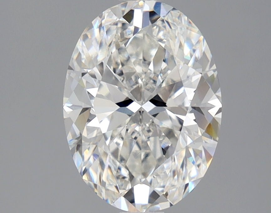 2 Carat Oval - Natural Diamond - 2.01 - D - VVS2 - EX - VG - Diamonds By Rothschild