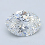 2 Carat Oval - Natural Diamond - 2.01 - E - SI2 - VG - EX - VG - Diamonds By Rothschild