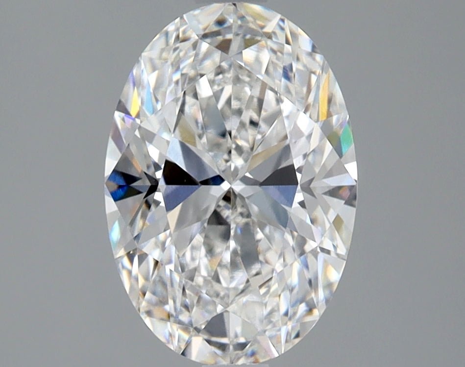 2 Carat Oval - Natural Diamond - 2.01 - E - VS1 - EX - VG - Diamonds By Rothschild
