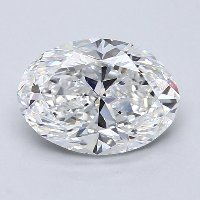 2 Carat Oval - Natural Diamond - 2.01 - E - VS1 - VG - EX - VG - Diamonds By Rothschild