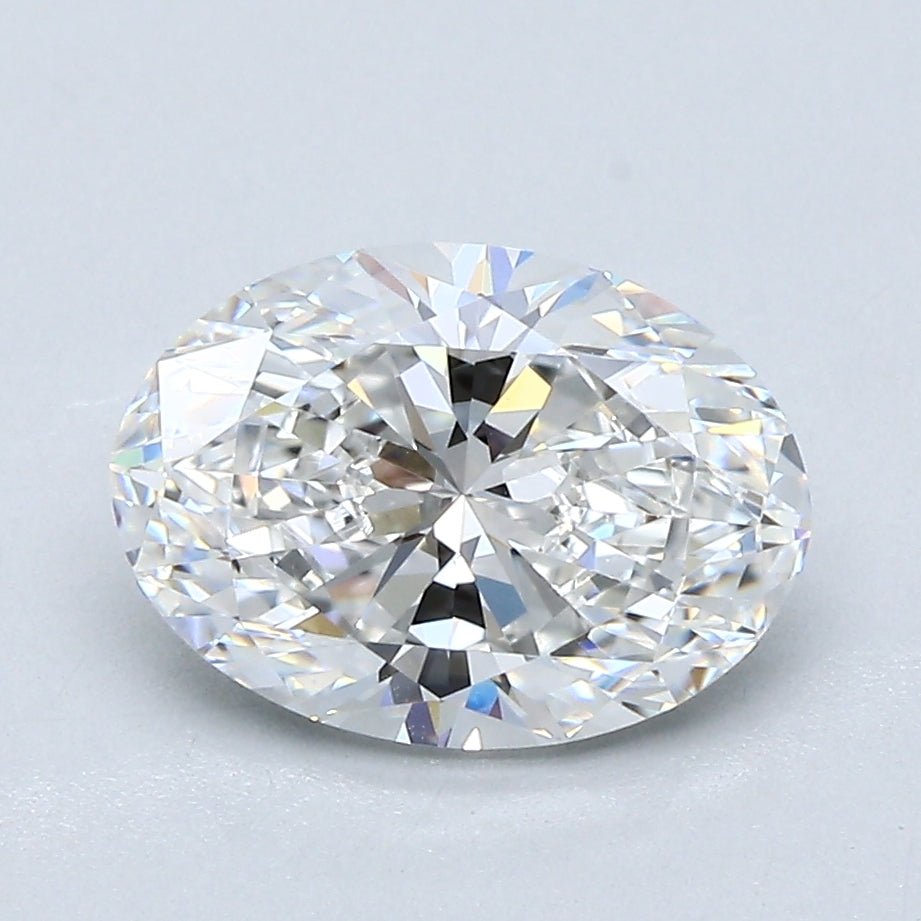 2 Carat Oval - Natural Diamond - 2.01 - E - VVS1 - VG - EX - EX - Diamonds By Rothschild