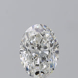 2 Carat Oval - Natural Diamond - 2.01 - F - SI1 - VG - EX - EX - Diamonds By Rothschild