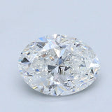 2 Carat Oval - Natural Diamond - 2.01 - F - SI2 - VG - VG - Diamonds By Rothschild