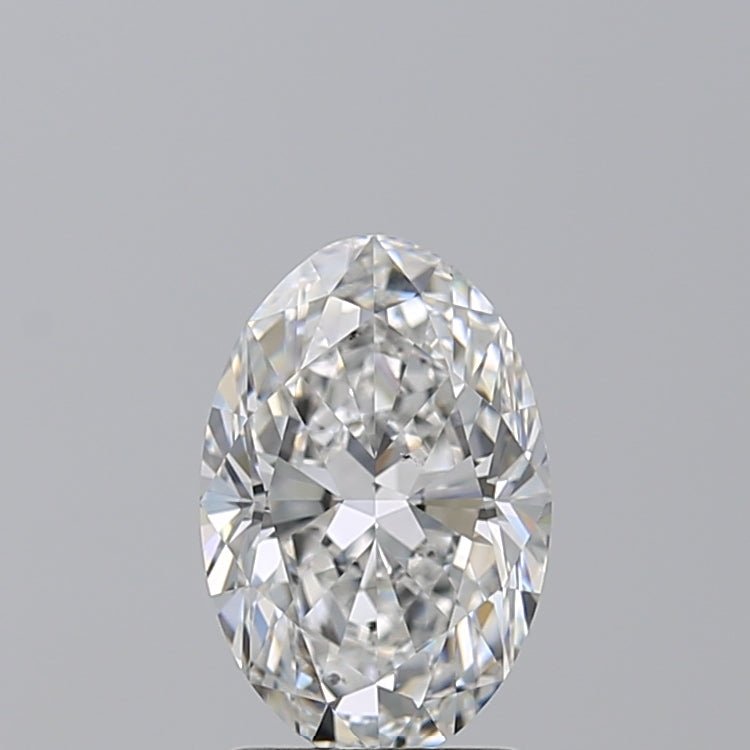 2 Carat Oval - Natural Diamond - 2.01 - F - VS2 - VG - EX - EX - Diamonds By Rothschild