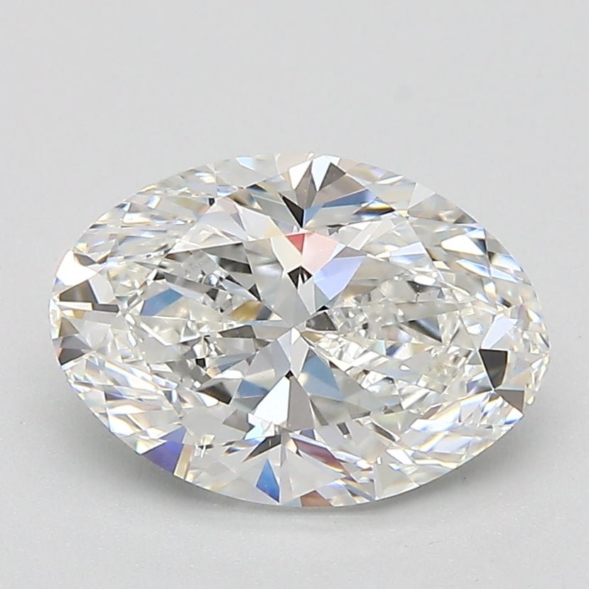 2 Carat Oval - Natural Diamond - 2.01 - F - VS2 - VG - EX - VG - Diamonds By Rothschild