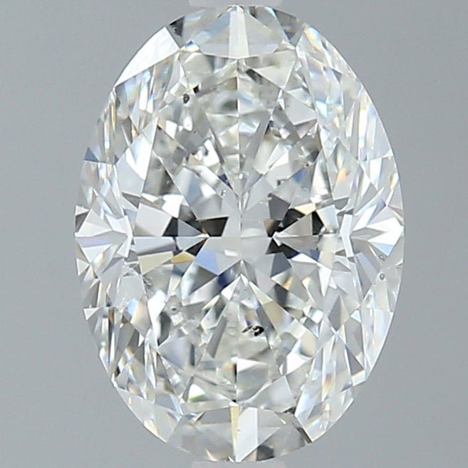 2 Carat Oval - Natural Diamond - 2.01 - G - SI1 - VG - EX - EX - Diamonds By Rothschild