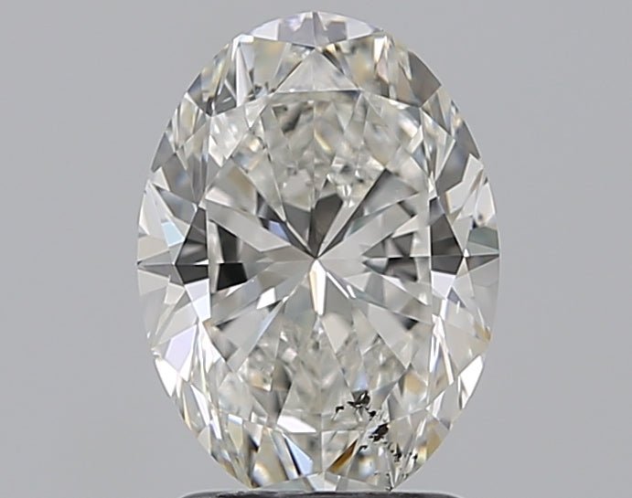 2 Carat Oval - Natural Diamond - 2.01 - G - SI2 - VG - EX - EX - Diamonds By Rothschild