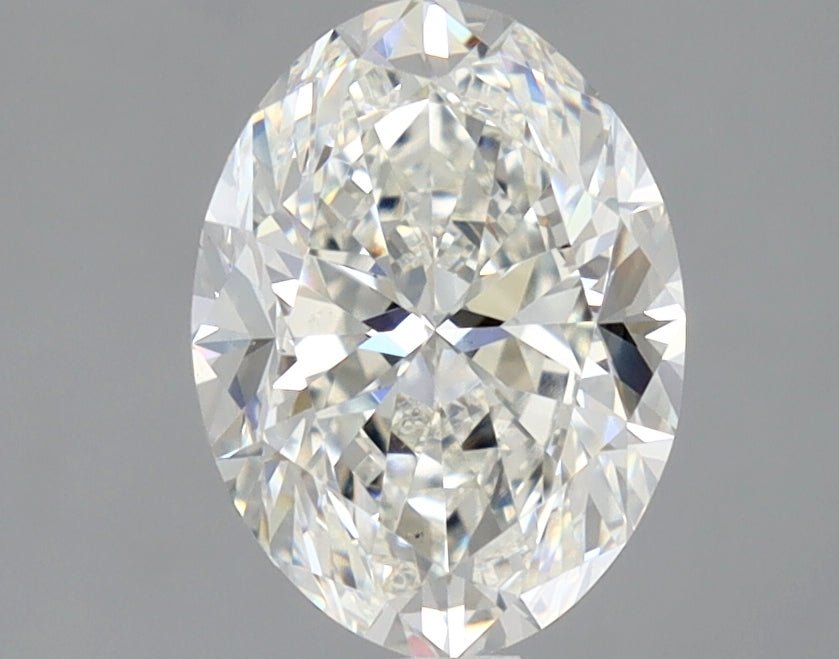 2 Carat Oval - Natural Diamond - 2.01 - G - VS2 - EX - EX - Diamonds By Rothschild