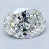 2 Carat Oval - Natural Diamond - 2.01 - G - VS2 - EX - VG - Diamonds By Rothschild